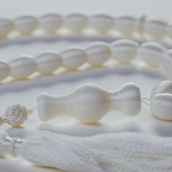 Arabian White Mini Subha <br> 33 Beads