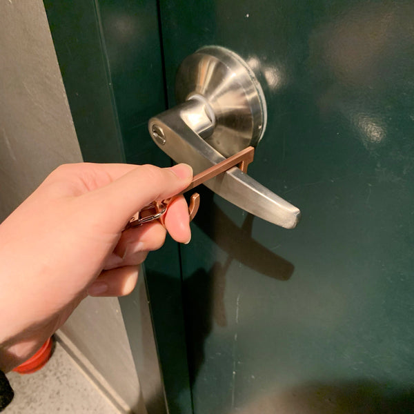 Safe Finger Keychain & Hook <br> Bronze