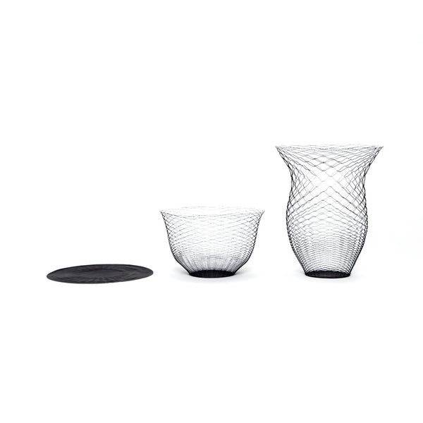 Air Vase <br> Black <br> Set of 3