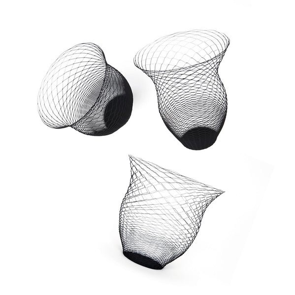 Air Vase <br> Black <br> Set of 3