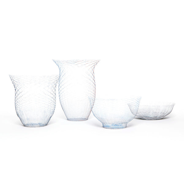 Reversible Air Vase <br> Mina Sky <br> Set of 3