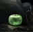 Apple Crackled Glass Transparences <br> Emerald <br> (Ø 20 x H 15) cm