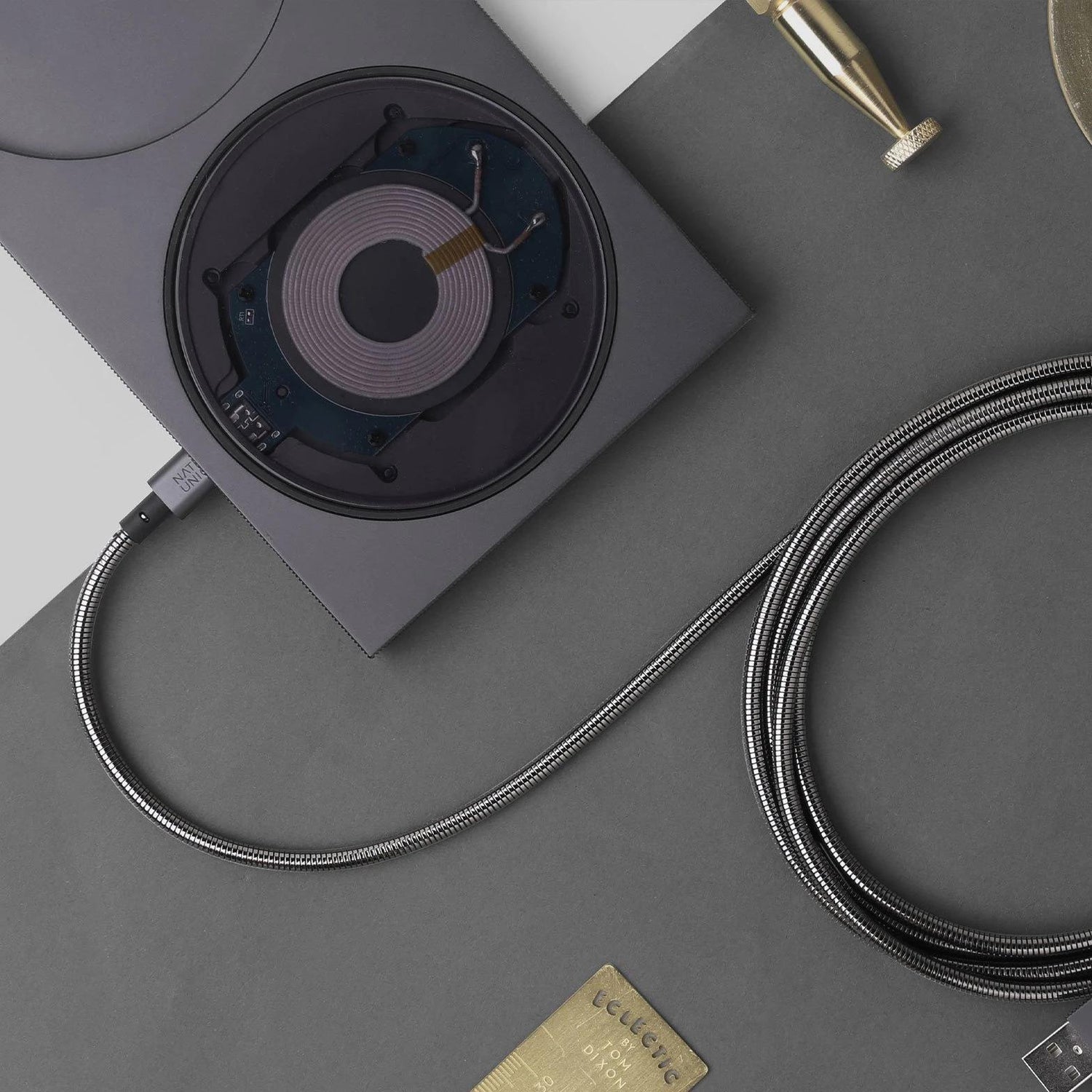 Native Union Black Block Wireless Charger Nu X Tom Dixon