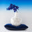 3D Rose Vase <br> White <br> (Ø 30 x H 37) cm
