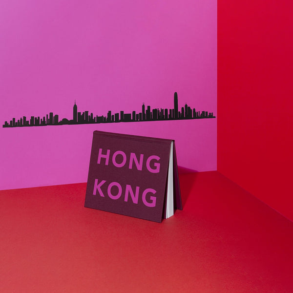 Hong Kong Skyline <br> Black <br> 50 cm