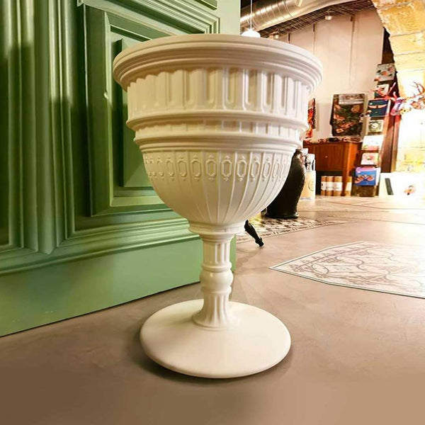 Capitol Planter and Cooler <br>White <br> (L 44 x W 44 x H 60) cm