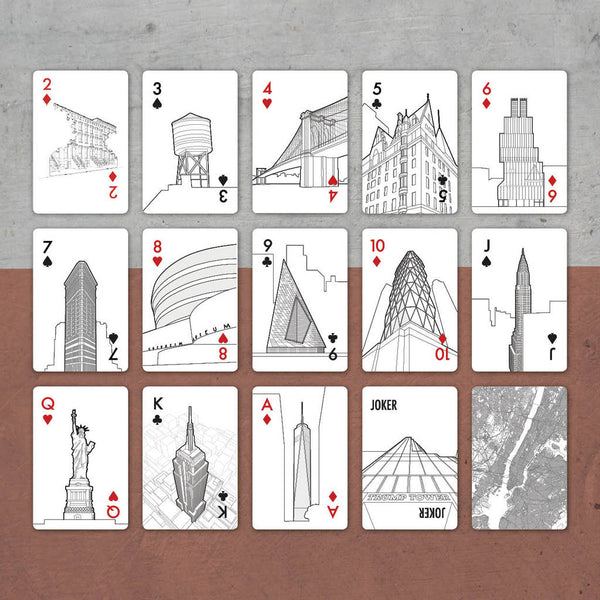 Playing Cards <br> New York