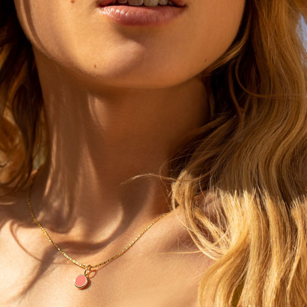 Celestial Necklace <br> Ispahan Pink
