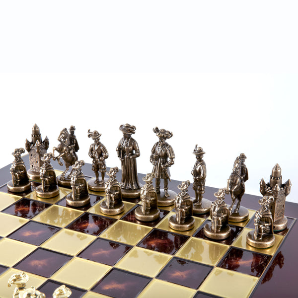 Chess Set <br> Medieval Knights <br> (47 x 47) cm