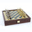 Chess Set <br> Greek Roman Period in Wooden Box <br> (27 x 27) cm